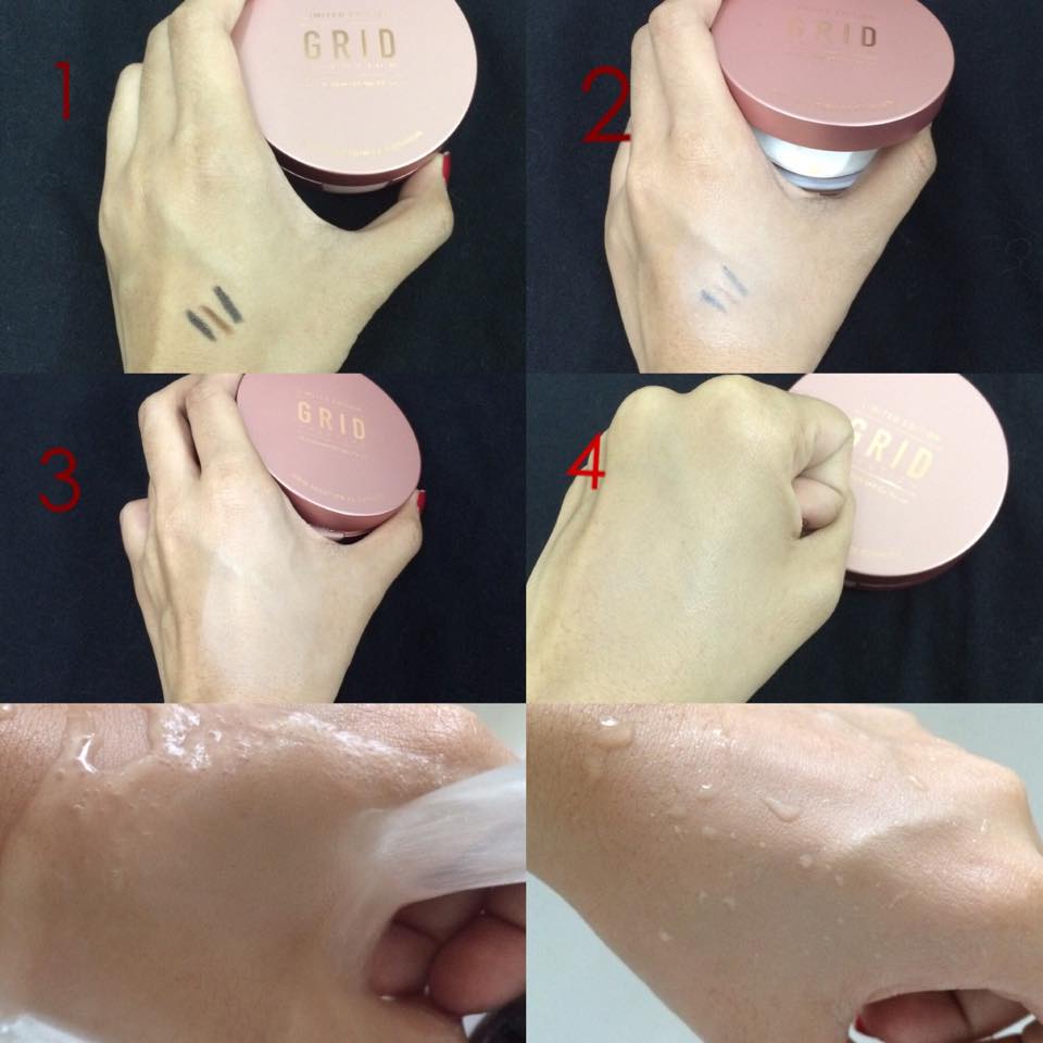 Grid Solution CC Cushion SPF50+ PA+++ กริด โซลูชั่น ซีซี คุชชั่นแป้งน้ำแร่ เกาหลี ปกปิดเนียนสนิท มี ให้เลือก 2 สี ตลับ ชมพู และ ดำ