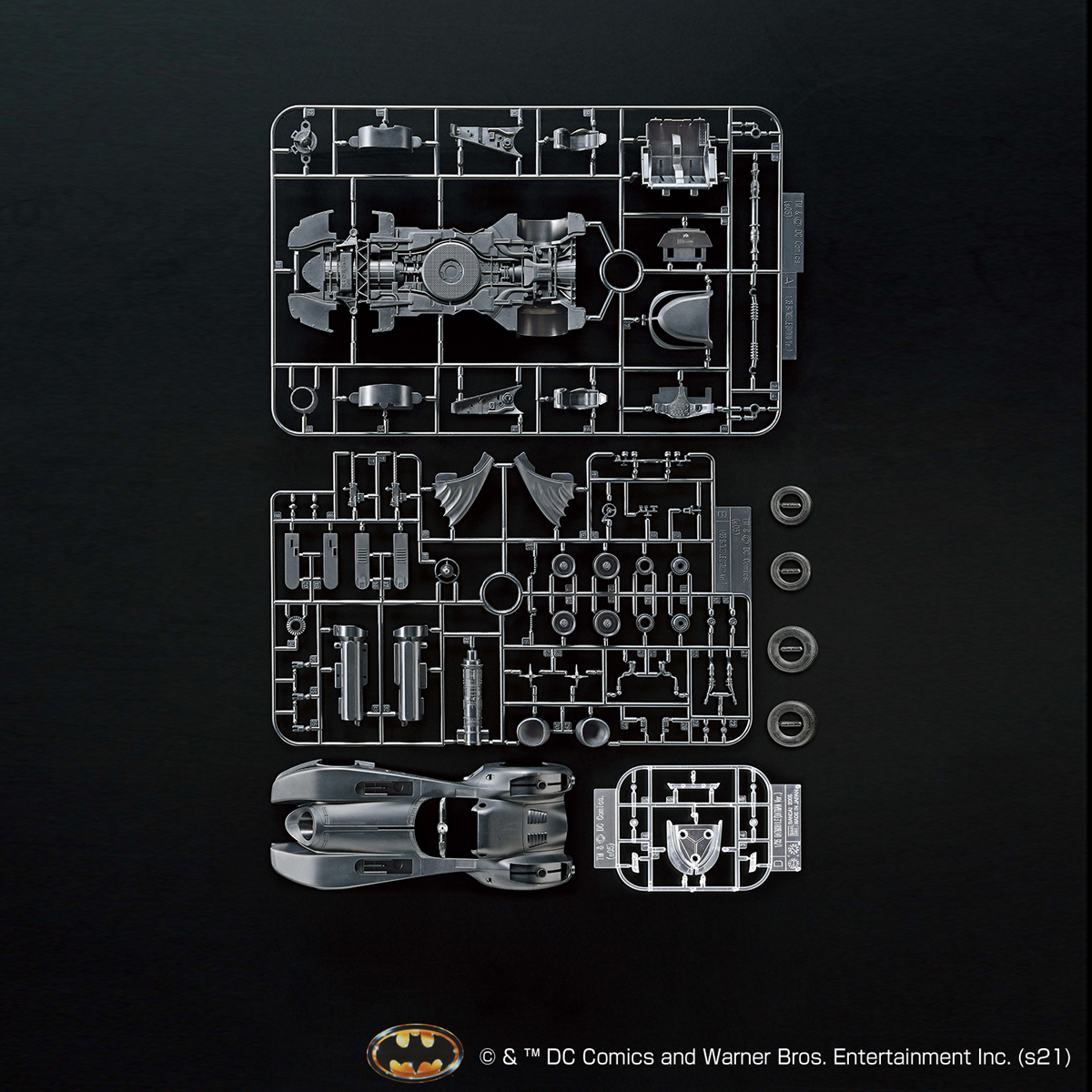 1/35 Scale Model Kit Batmobile (Batman Ver.)