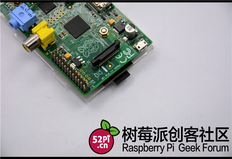 Low-Profile microSD Card Adapter for Raspberry Pi