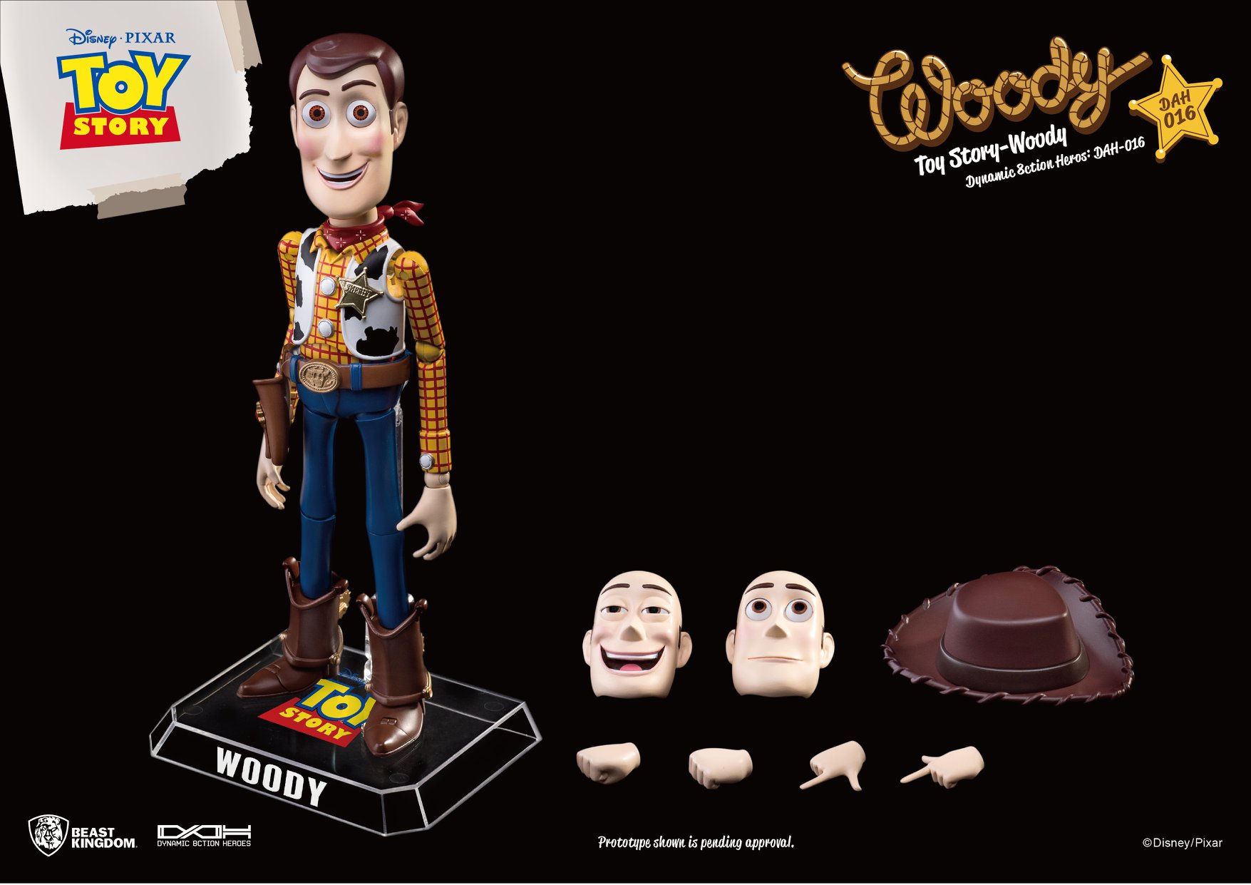 "Pre-Order" Woody: Toy Story Dynamic Action Heroes Series