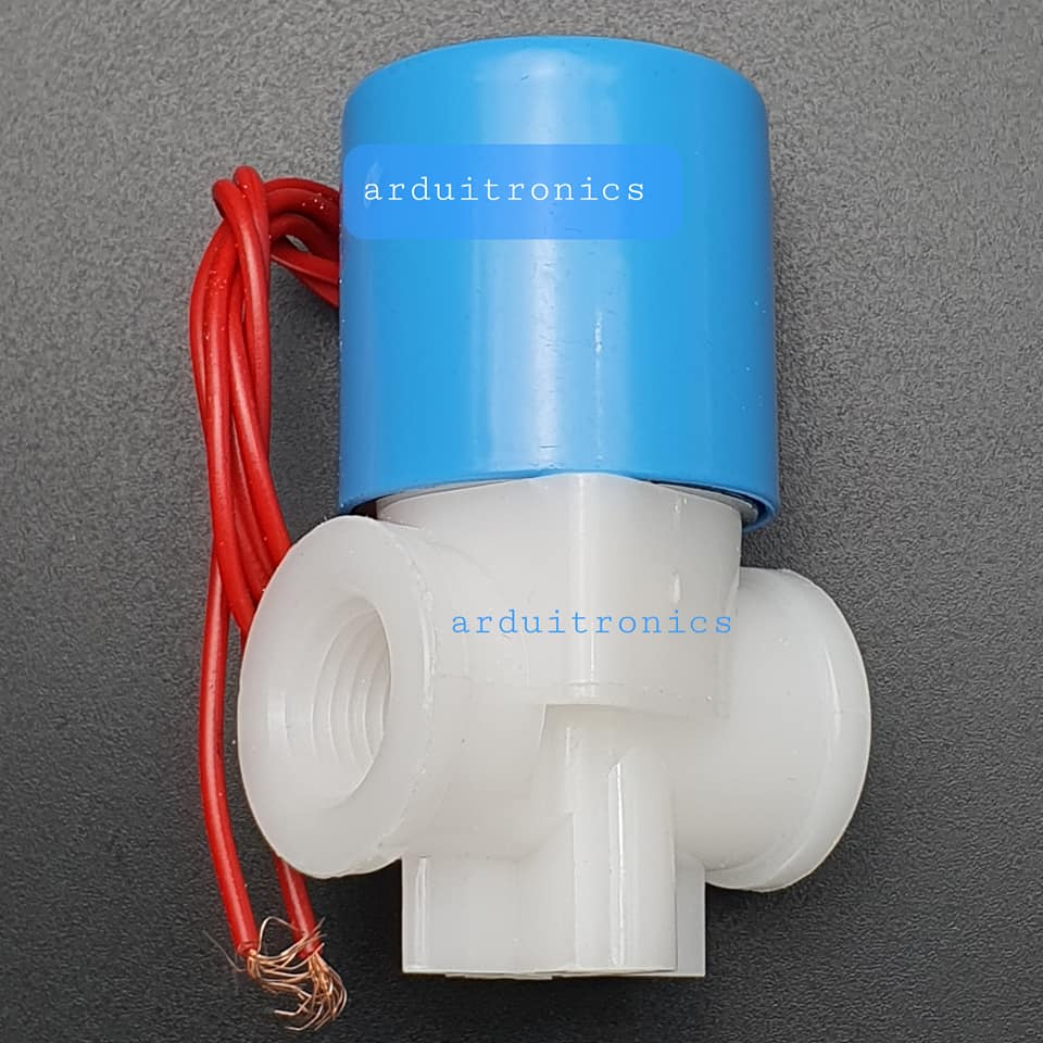 Solenoid Valve โซลินอยด์วาล์ว พลาสติก 2 หุน 220VAC ( SLC 2 )