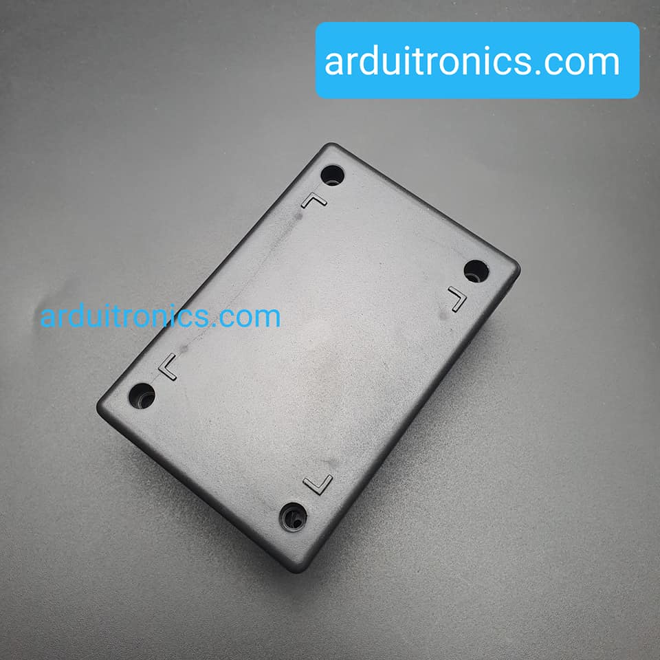 กล่องพลาสติกอเนกประสงค์ สีดำ ขนาด 70 x 105 x 39mm