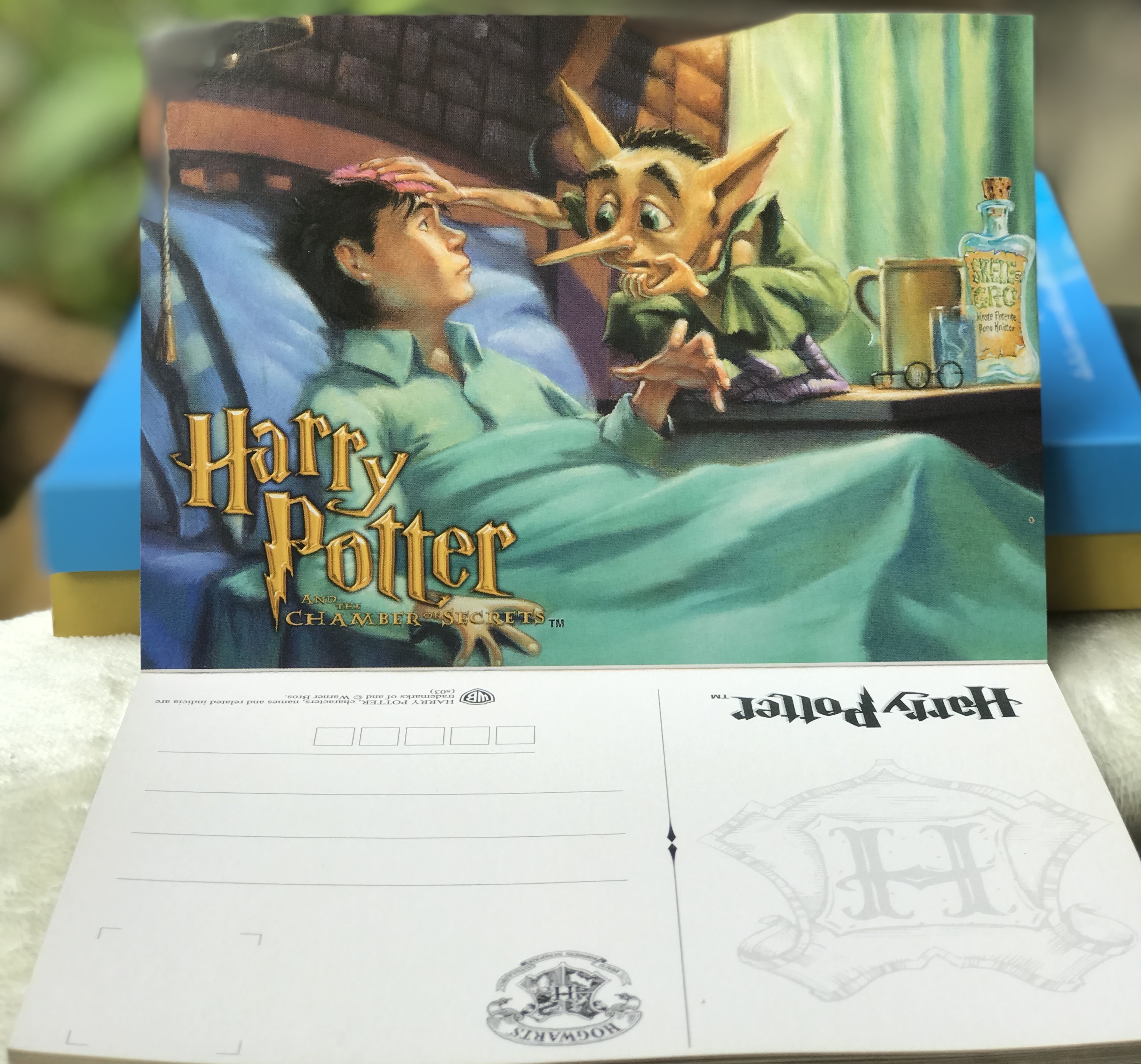 ราคาต่อเล่ม โปสการ์ดแฮร์รี่ พอตเตอร์ ในแต่ละเล่มมี 20 ใบ Postcard - Harry Potter and The Sorcerer's Stone / The Chamber of Secrets