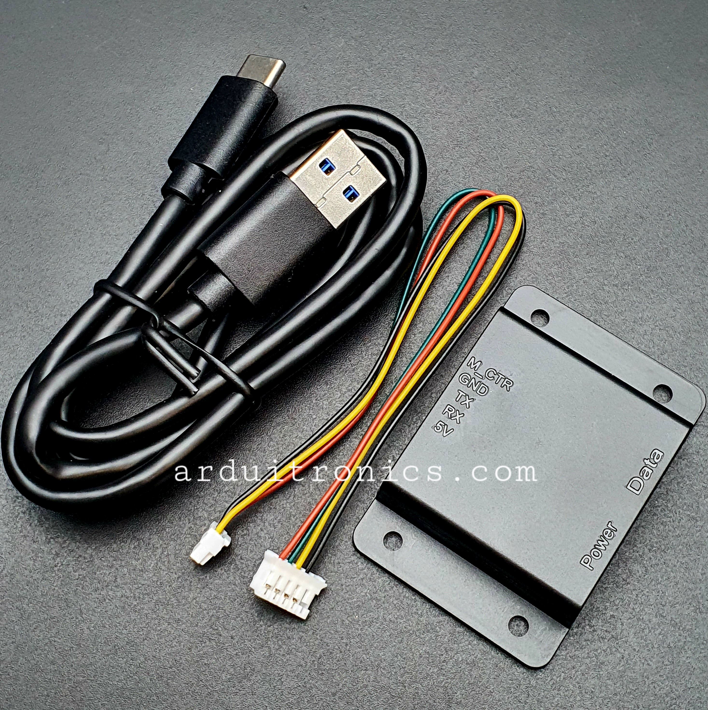 YDLidar T-mini Plus – 360-degree Laser Range Scanner (0.05 - 12m) - Supports ROS