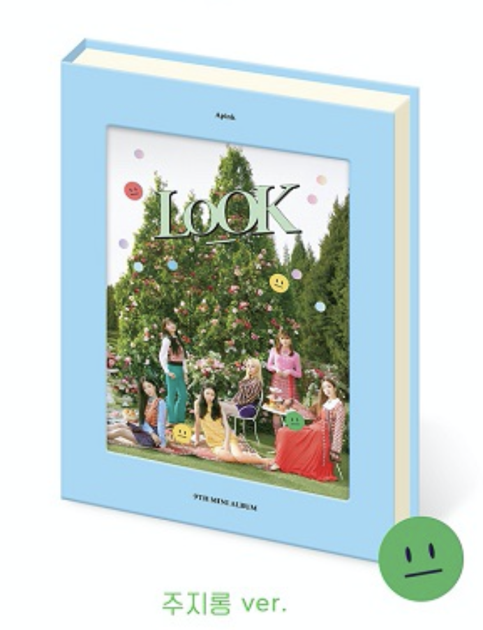 APINK - Mini Album Vol.9 [LOOK] หน้าปก Joojilong Ver.