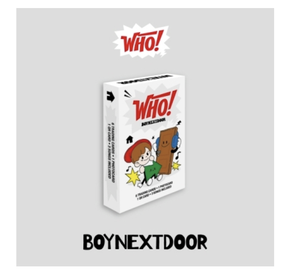BOYNEXTDOOR - 1st Single [WHO!] แบบ Weeverse Albums ver. - ส่งเครืองบิน