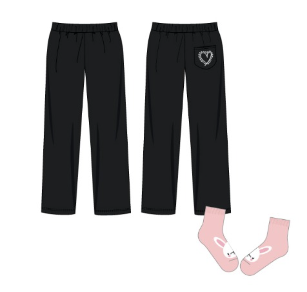 TWICE - 4TH WORLD TOUR Ⅲ 2ND MD - PAJAMA PANTS & SOCKS SET ระบุขนาด