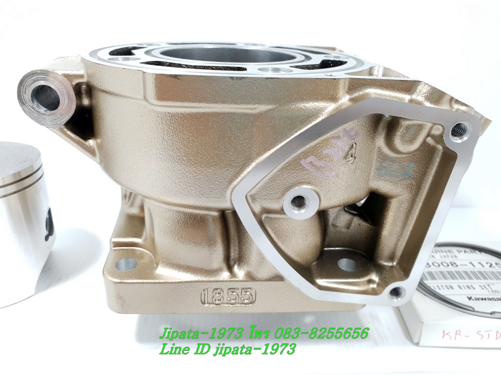 KR 150 (1855) ชุดเสื้อสูบพร้อมชุดลูกสูบแหวนครบชุด Kawasaki KR 150 SSE (1855) แท้