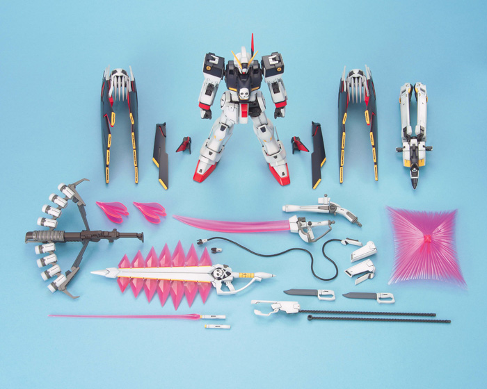MG 1/100 XM-X1 Crossbone Gundam X1 Full Cloth