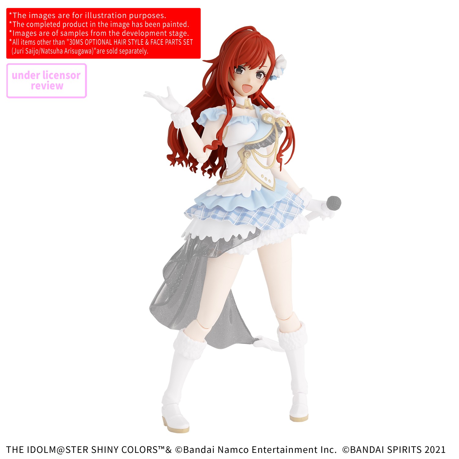 "Pre-Order" 30MS Option Hair Style & Face Parts Set (Juri Saijo/Natsuha Arisugawa)