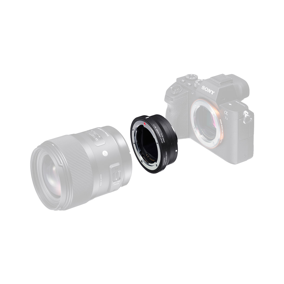 ให้เช่า Mount Converter Adapter For Canon EF Lens to Sony E Mount (Sigma MC-11)