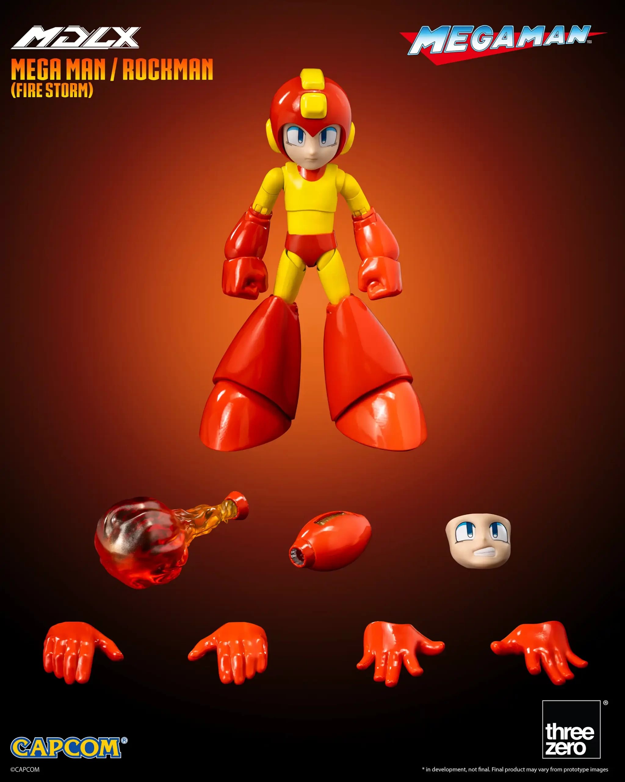 "Pre-Order" MDLX Mega Man / Rockman (Fire Storm)