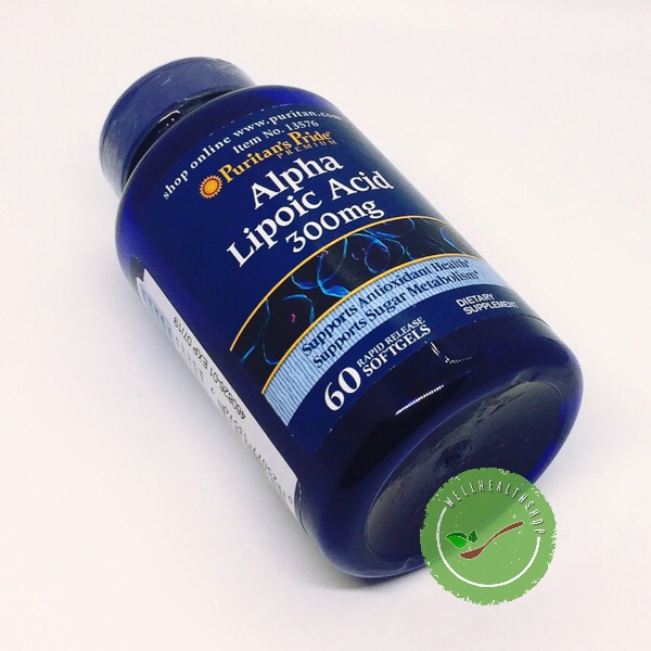 Puritan Alpha Lipoic Acid 300 mg 60 เม็ด