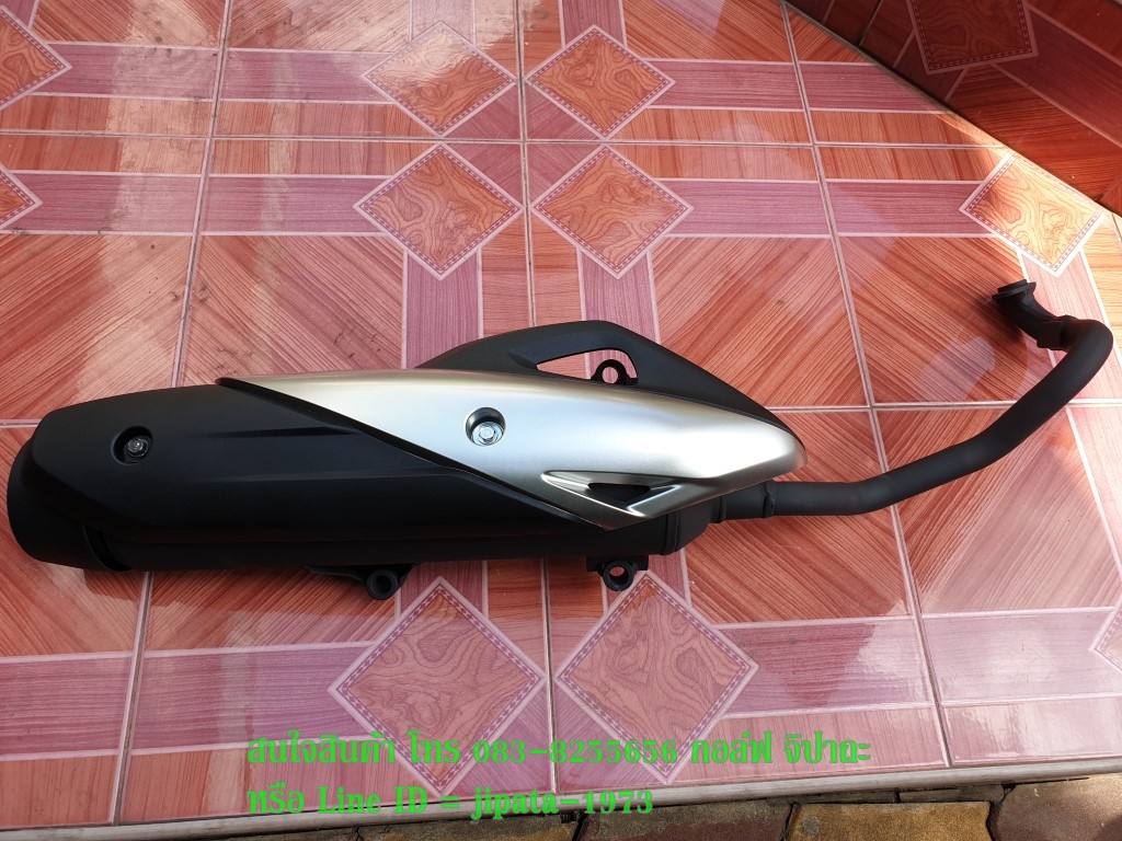(PCX 150 i ปี 2018) ชุดท่อไอเสีย Honda PCX 150 i ปี 2018 แท้ (สินค้าตำหนิ)