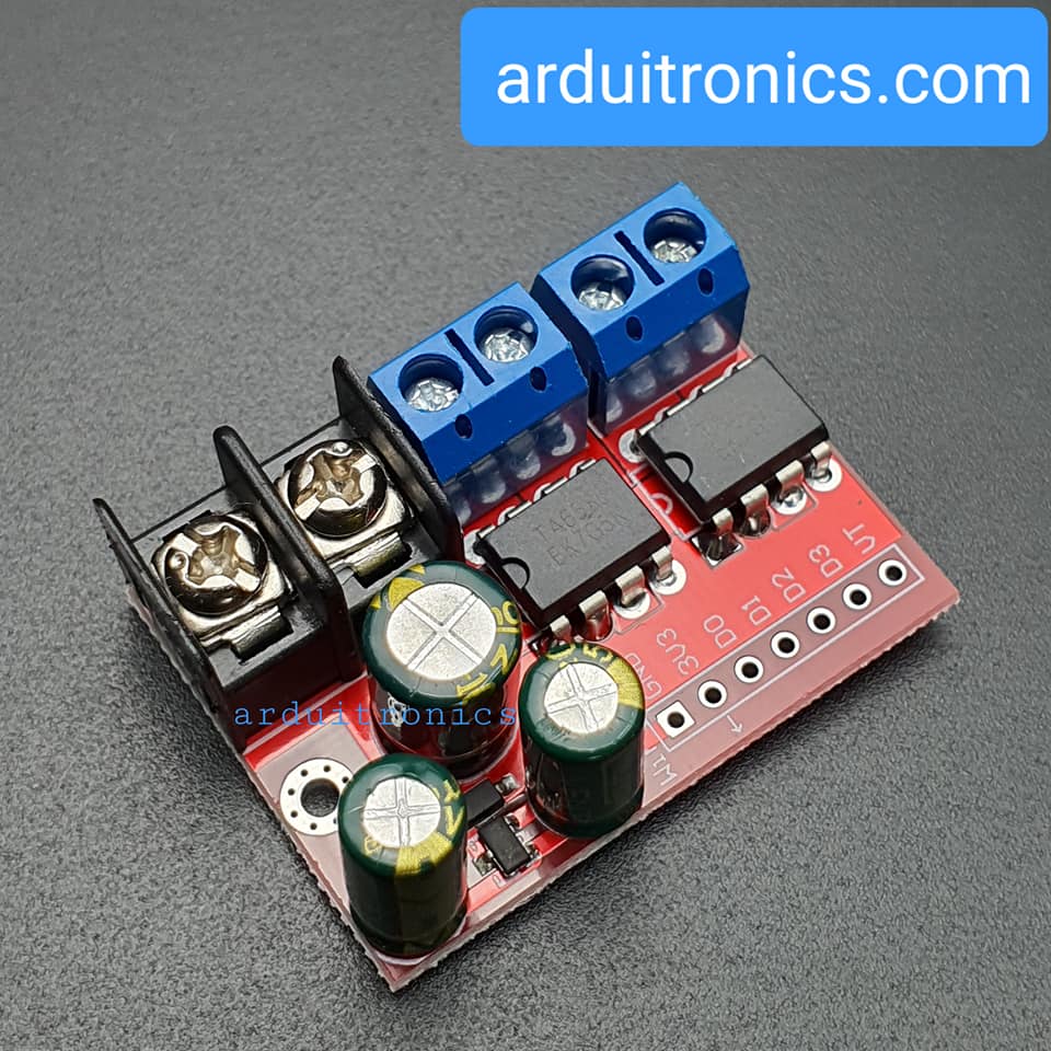 Motor Driver PWM dual DC motor 5A super L298N โมดูลขับมอเตอร์แบบ PWM 3-14V 5A