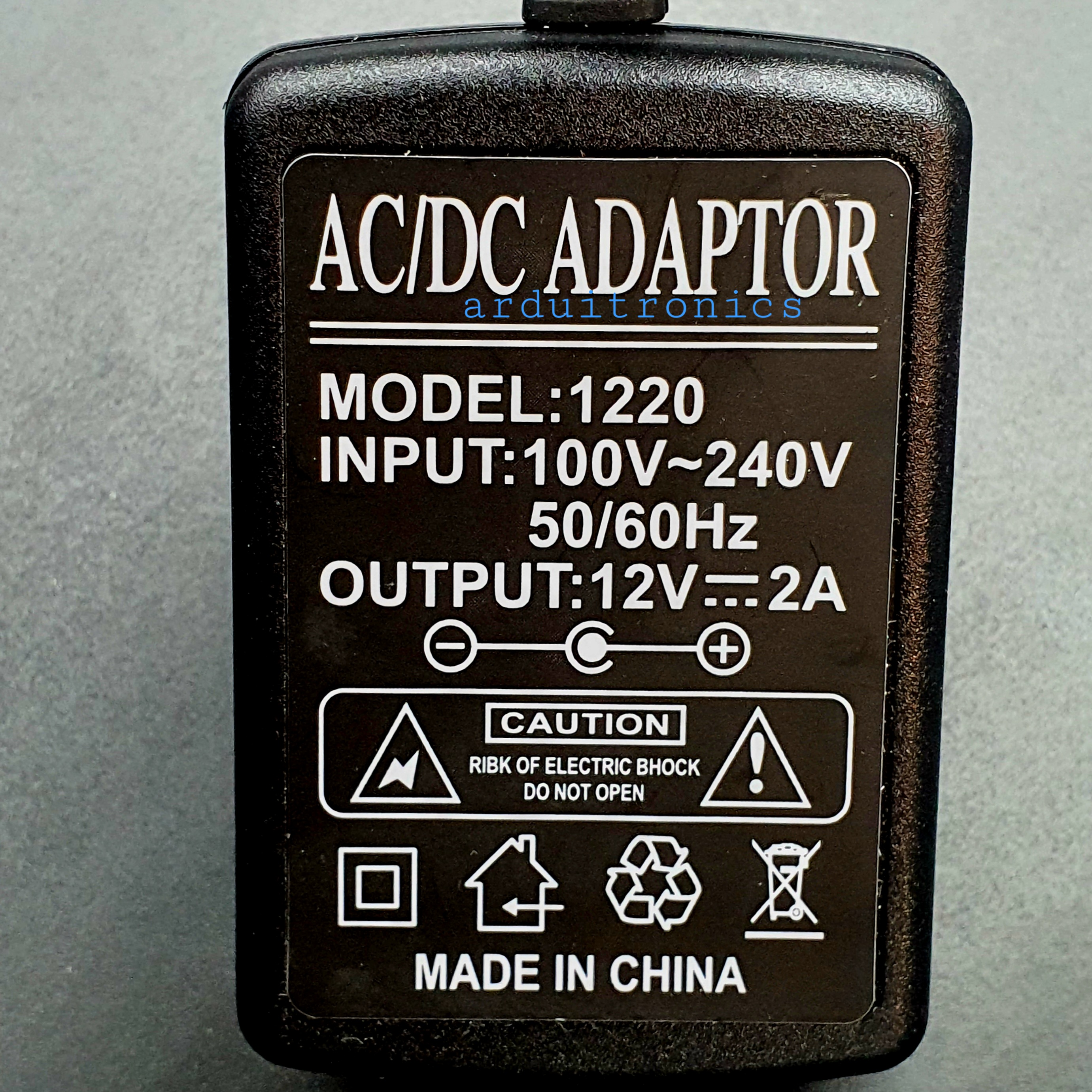 Switching Power Supply Adapter 12V 2A (2.5mm) - ขาแบน