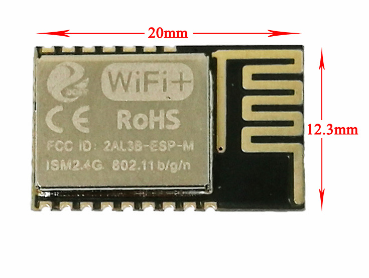 ESP-M2 (ESP8285) Serial Wifi Transceiver Module (มีหน่วยความจำ Flash 1M)