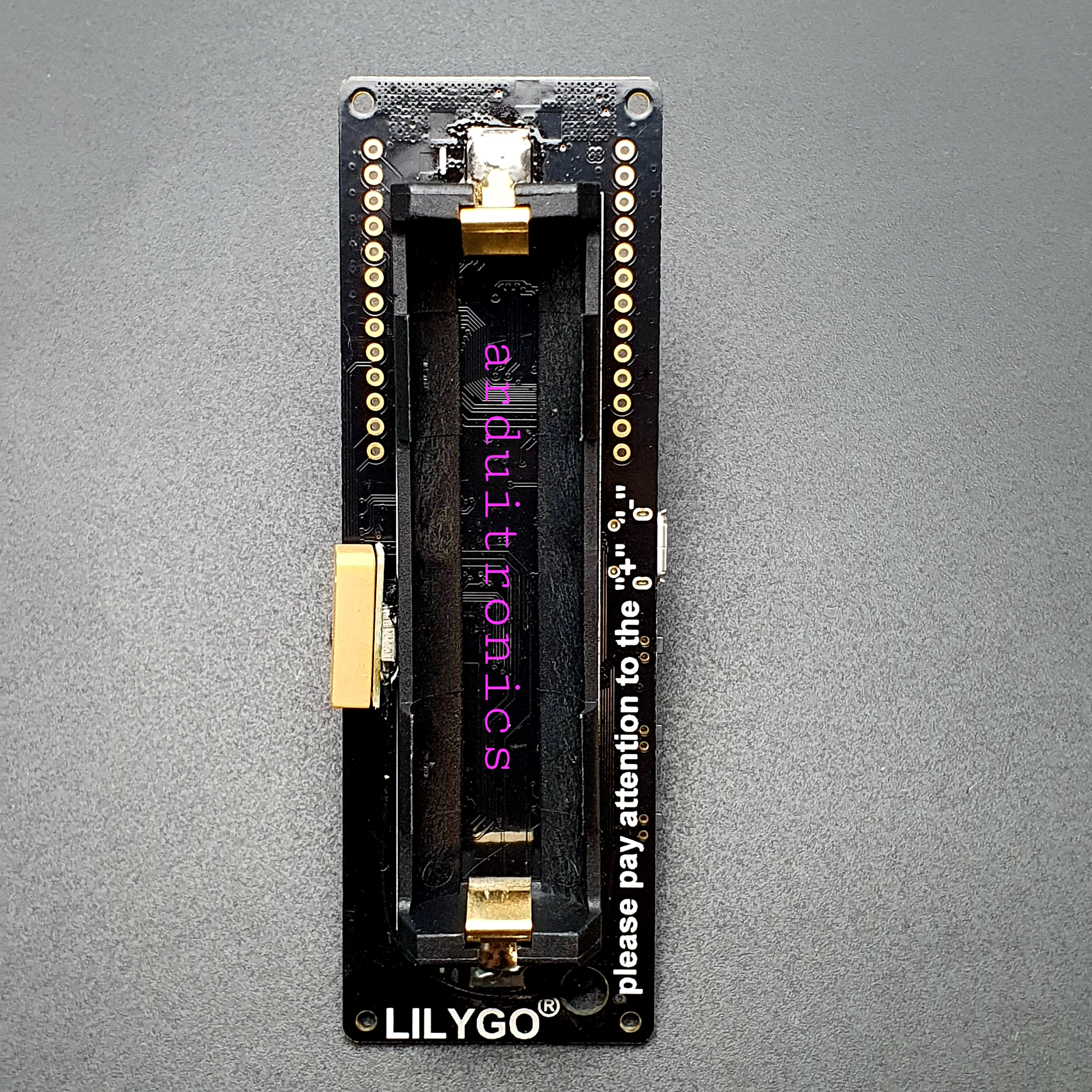 LILYGO TTGO T-Beam V1.0 (CH9102F) ESP32 Lora32 (923MHz) GPS (NEO-M8N) Bluetooth พร้อมรางถ่าน 18650