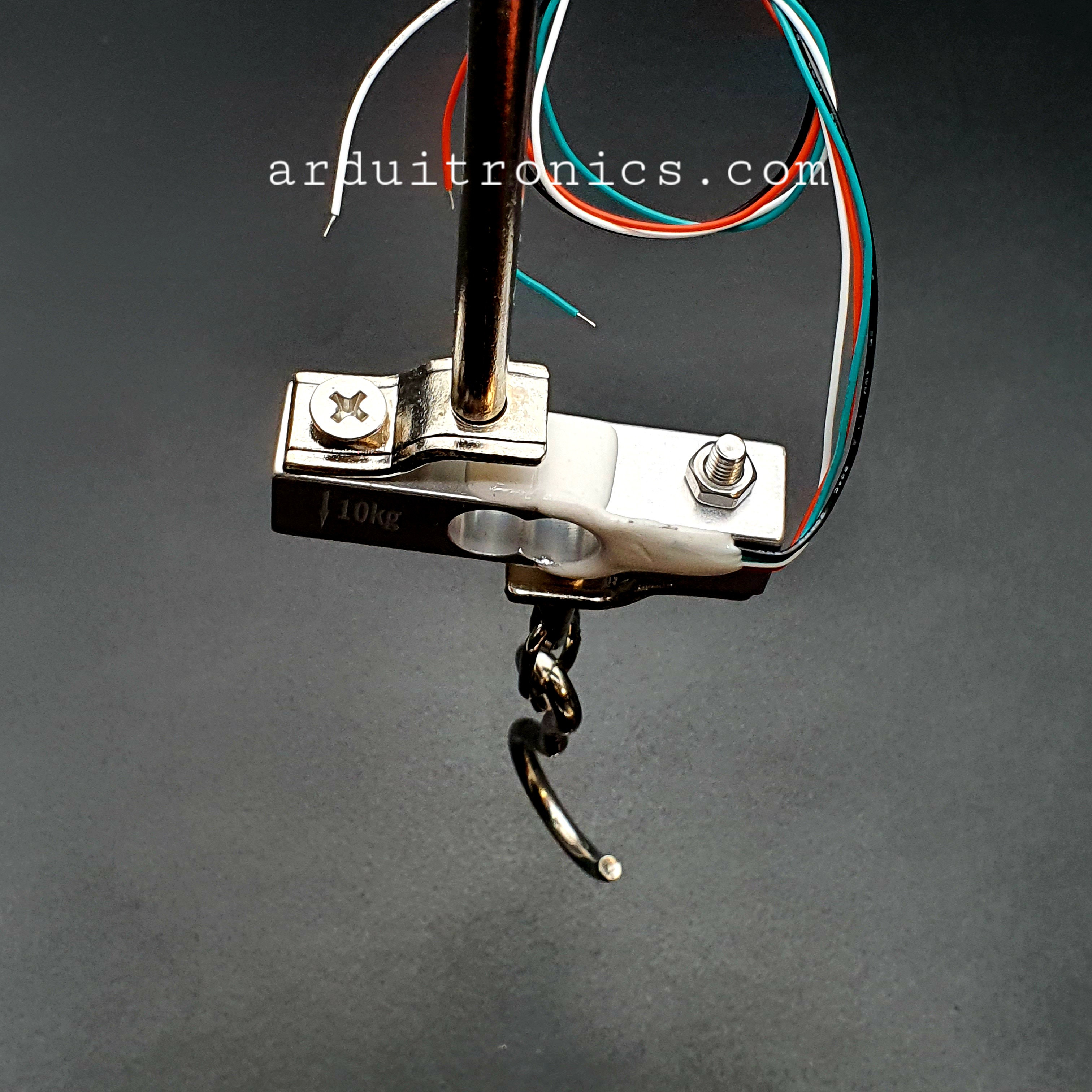 Load Cell - 10kg, Straight Bar with Hook