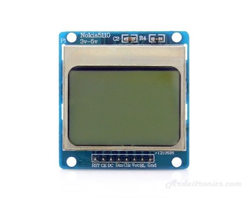 Nokia 5110 LCD Driver Module (Blue)