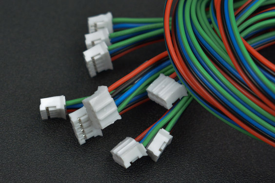 Gravity: 4Pin PH2.0 to DuPont Male Connector I2C/ UART Cable Pack (30cm) - แท้จาก DFRobot