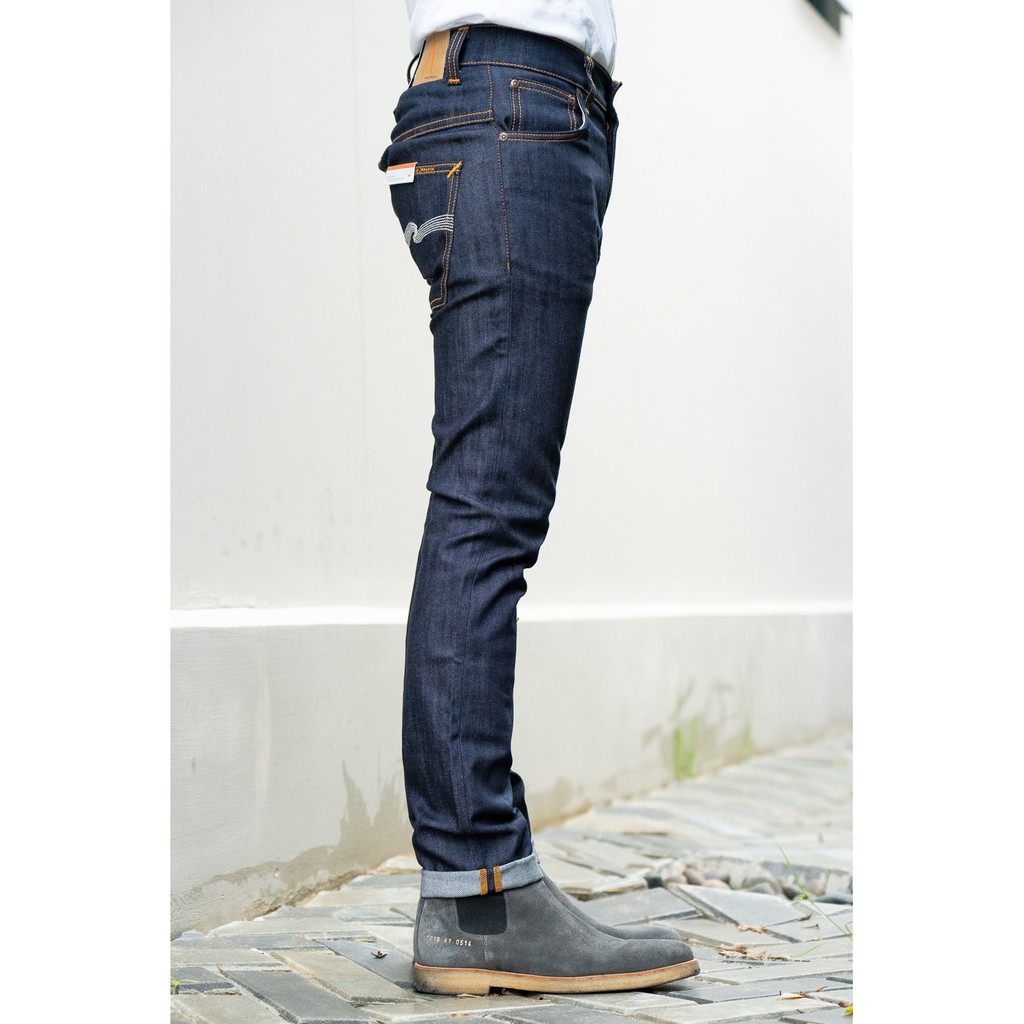 *Thin Finn Dry Ecru Embo [ผ้าดิบ]