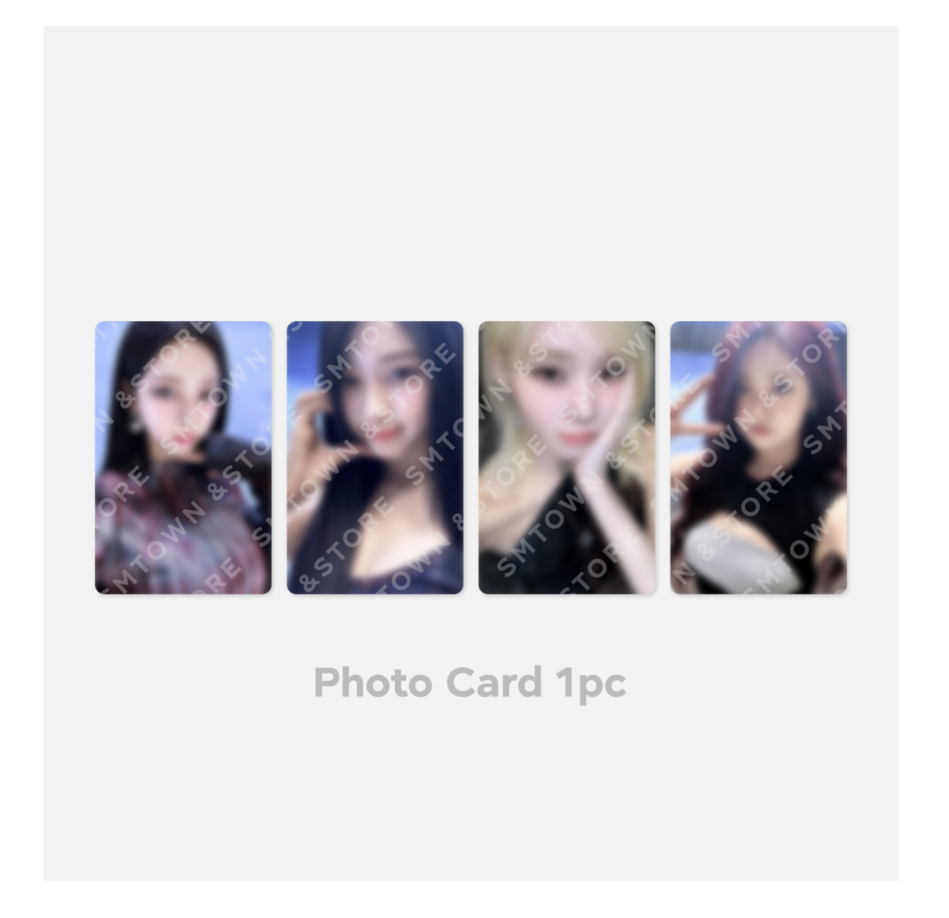 aespa -2024 aespa LIVE TOUR - SYNK : PARALLEL LINE – OFFICIAL MD - Mini Pouch set ระบุชื่อที่ต้องการ