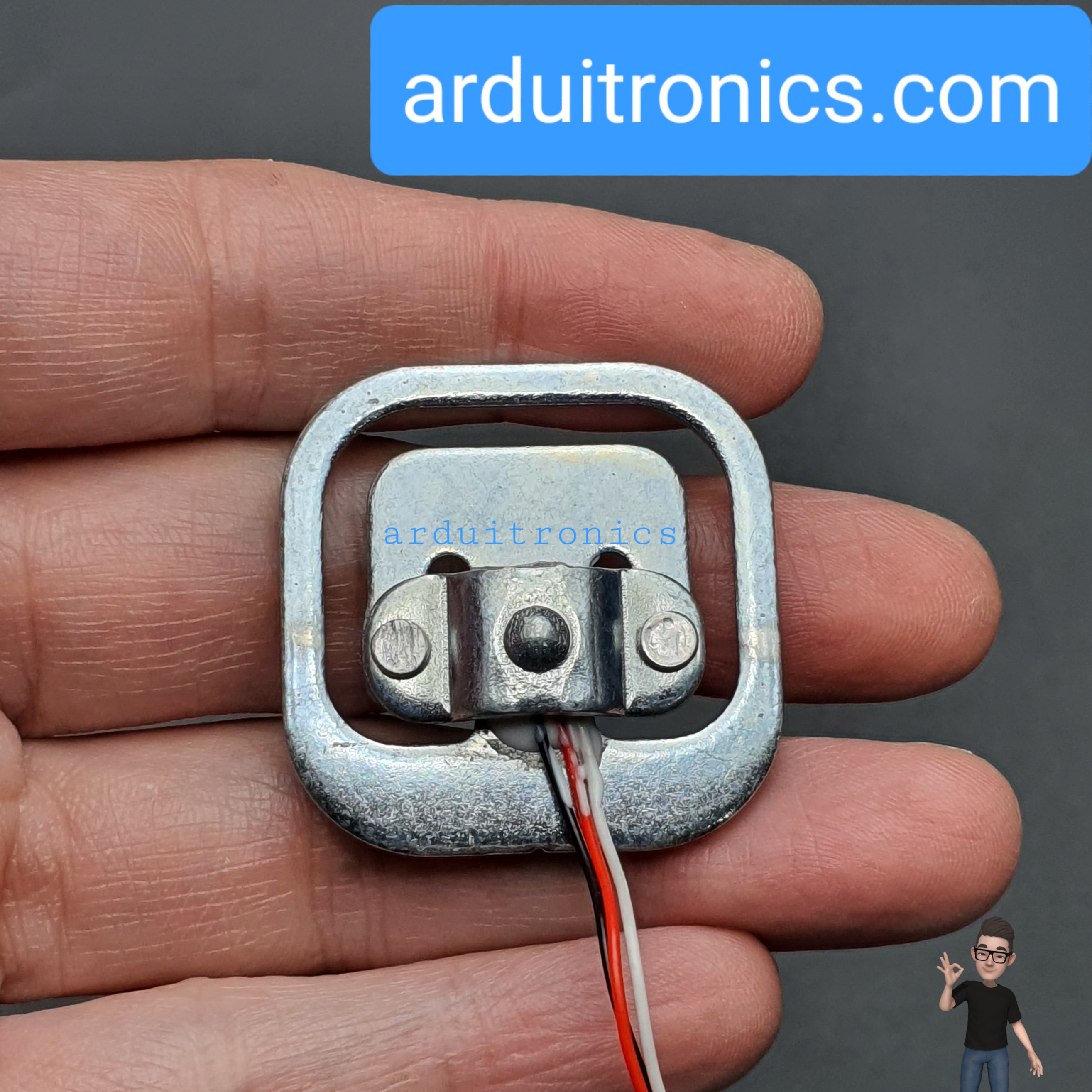 Load Cell 50kg Sensor Body Scale Resistance Strain Half Bridge Sensor