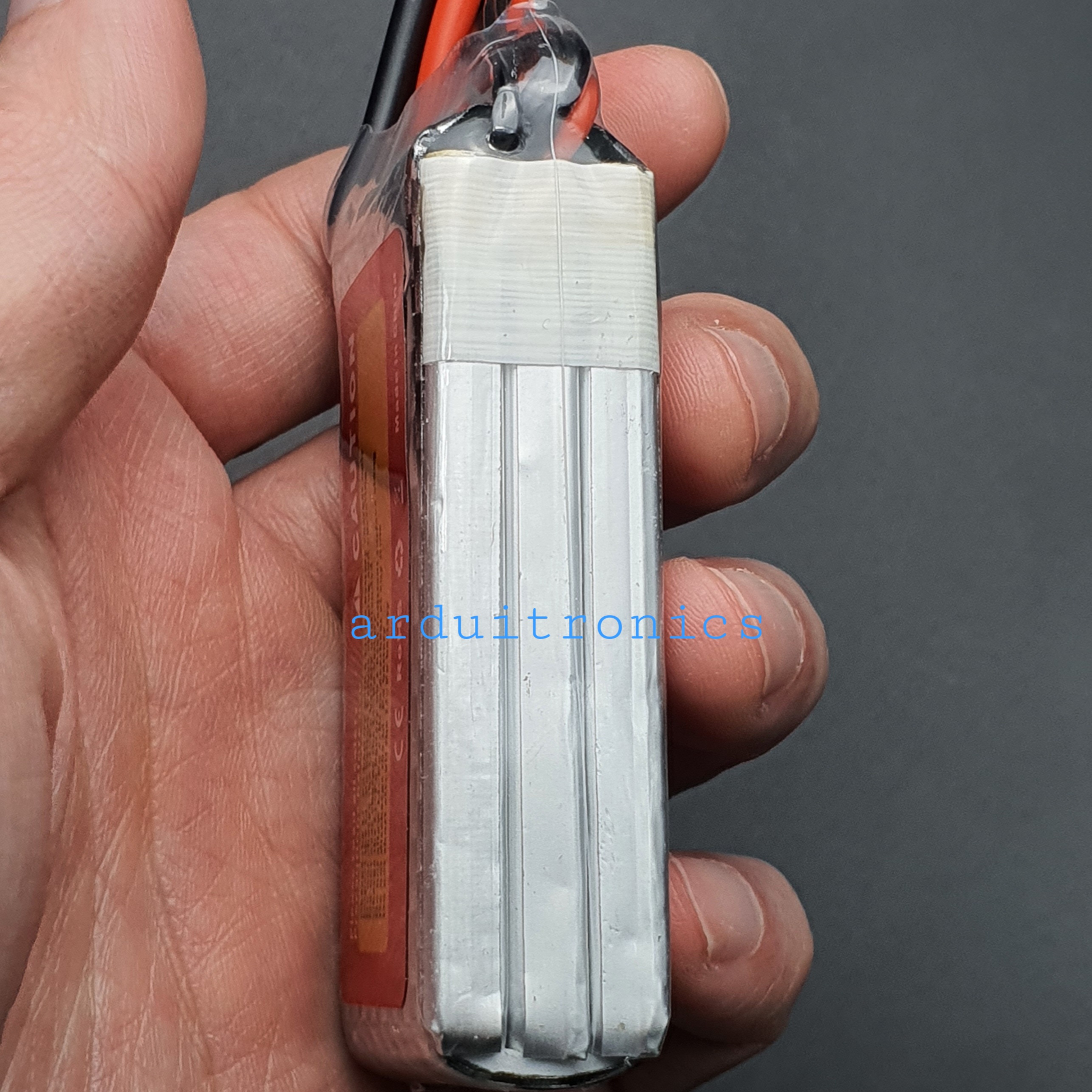 Rechargeable Lithium Battery 1100mAh 3S 11.1V 25C (หัวสายไฟแบบ T-Plug)