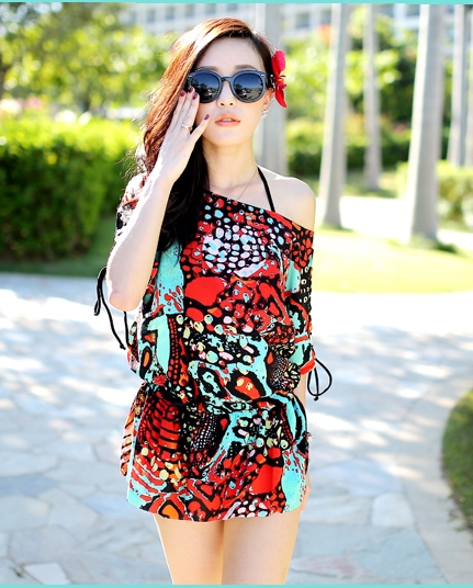 ***พร้อมส่ง***บิกินี่ชุดว่ายน้ำ set 3 ชิ้น (three pieces) สวยเหมือนแบบค่ะ