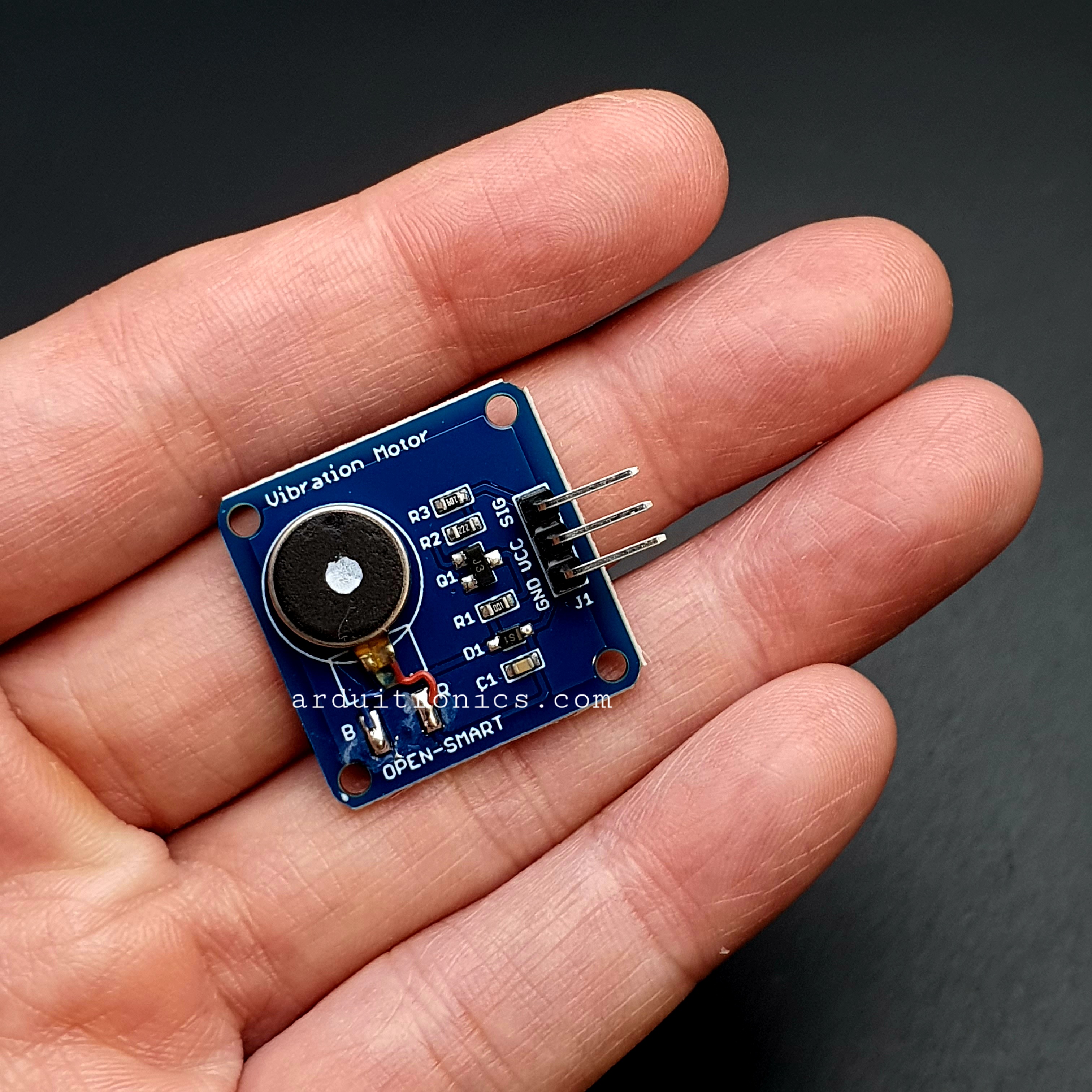 Vibration Motor Module PCB สีน้ำเงิน