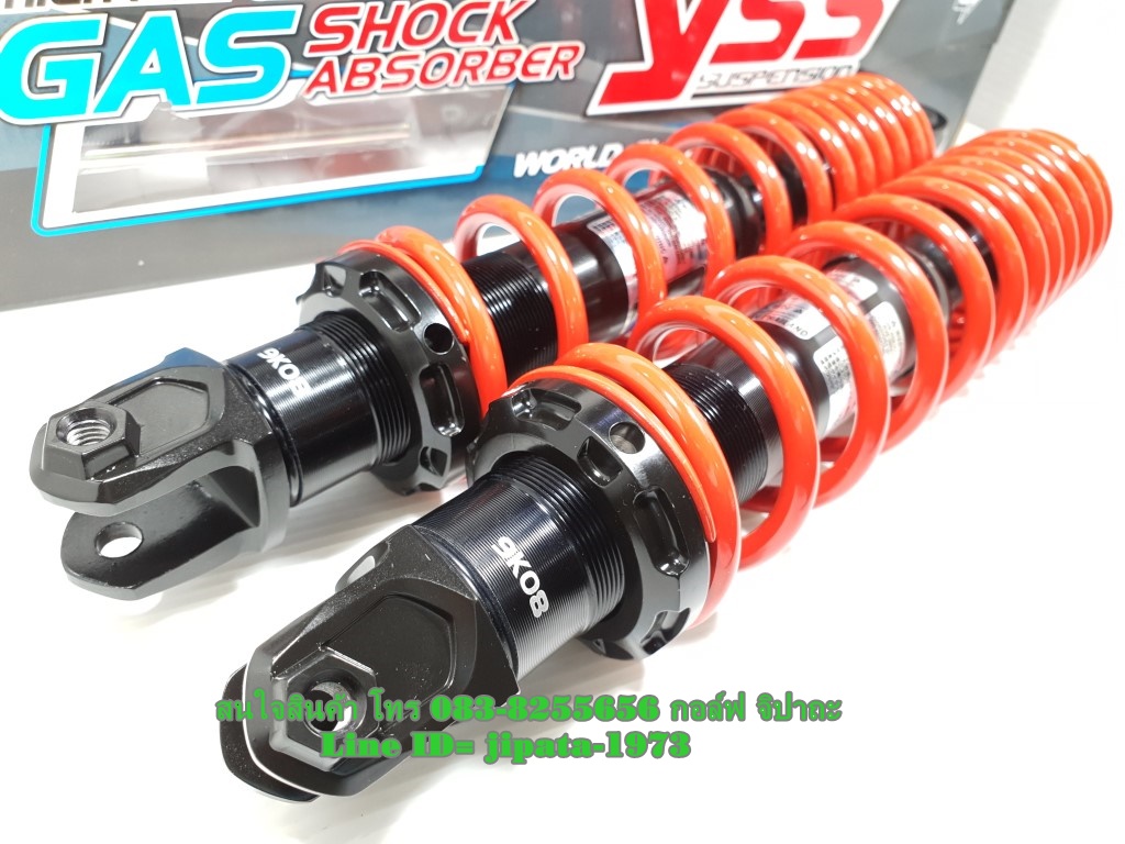 (PCX) โช้คอัพหลังคู่ YSS รุ่น DTG Plus สำหรับ Honda PCX,Nouvo Elegance