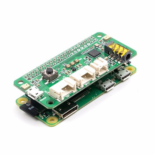ReSpeaker 2-Mics Pi HAT ใช้ได้กับ RPi Zero/ 1B+/ 2B/ 3B /3B+/4B (แท้จาก SeeedStudio)