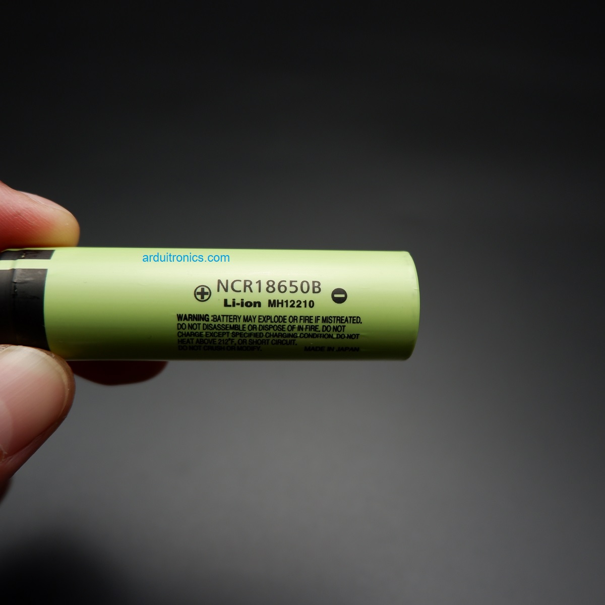 Panasonic Lithium Battery 3400mAh 3.7V (NCR18650B) จำนวน 1 ก้อน