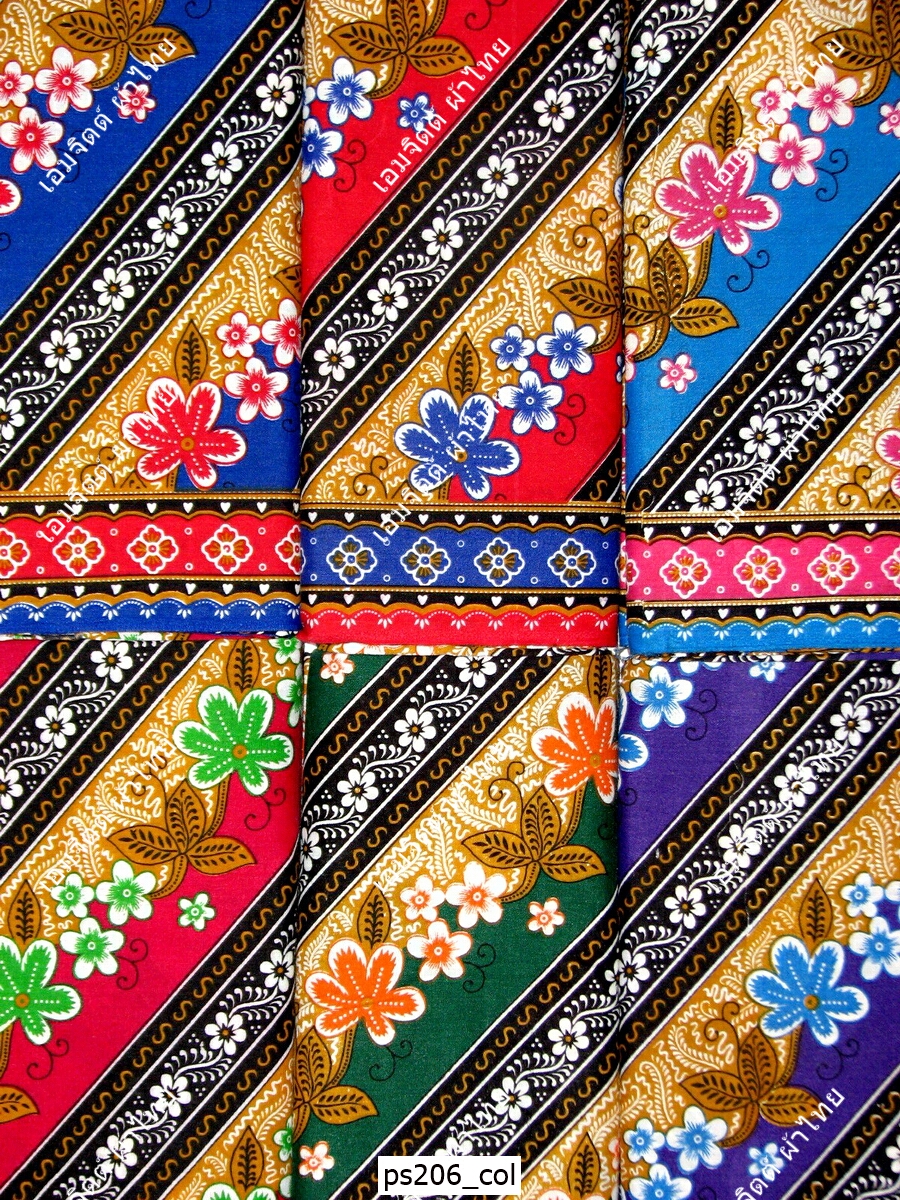 [1.7ม.] ผ้าถุงพุทธรักษา ลาย ps206