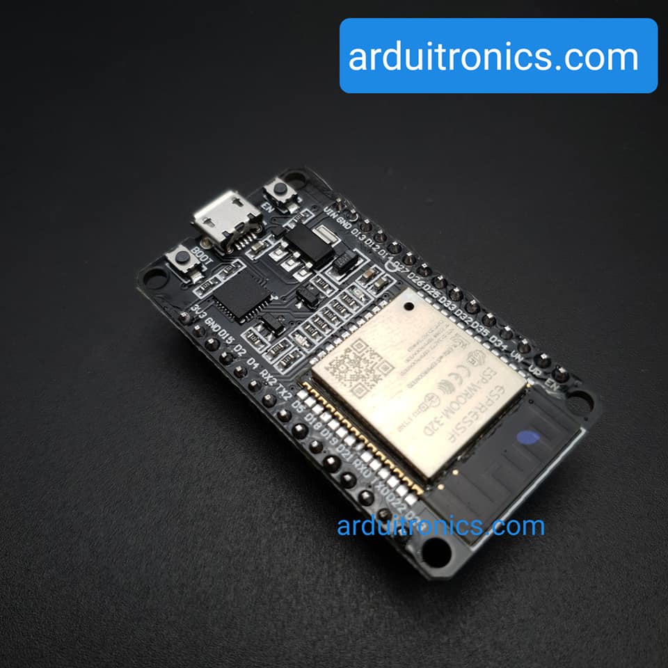 DOIT ESP-32 Development Board (ESP-WROOM-32) Wifi+Bluetooth ESP32 ESP-32S 30 pin แบบบัคกรีแล้ว