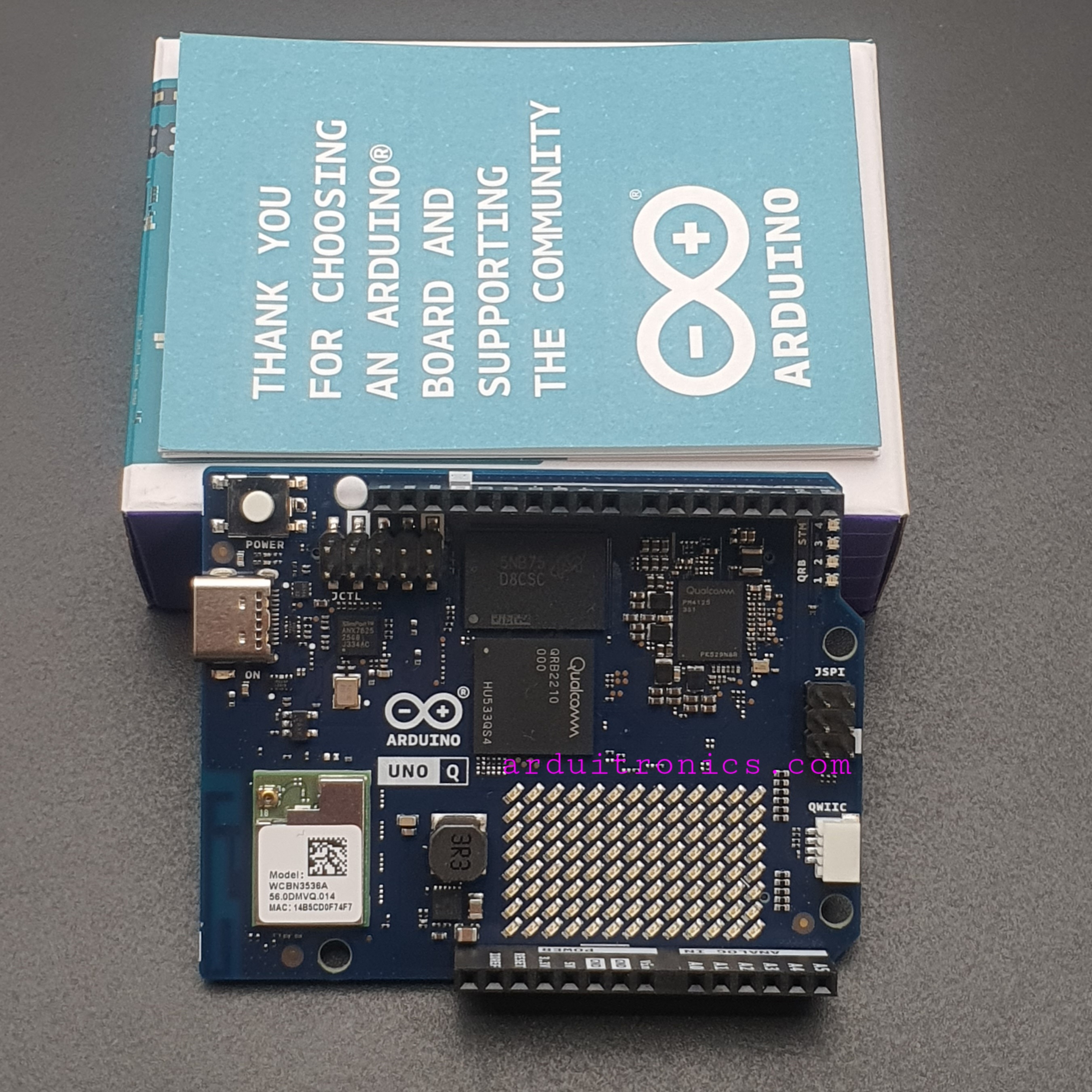 Arduino Uno Q Starter Kit + Arduino Uno Q - 2GB RAM (บอร์ดแท้ 100% Italy)