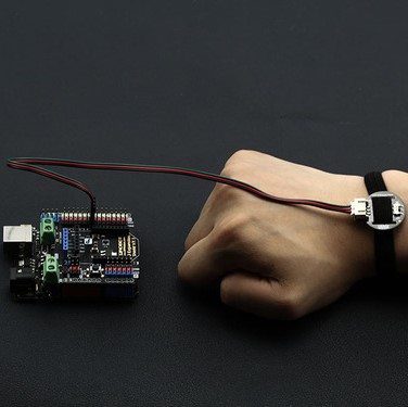 Gravity: PPG Heart Rate Monitor Sensor for Arduino (Analog/Digital) (ของแท้จาก DFRobot)