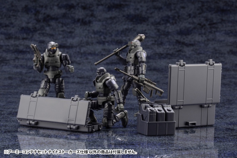 "Pre-Order" Hexa Gear 1/24 Army Container Set Night Stalkers Ver.