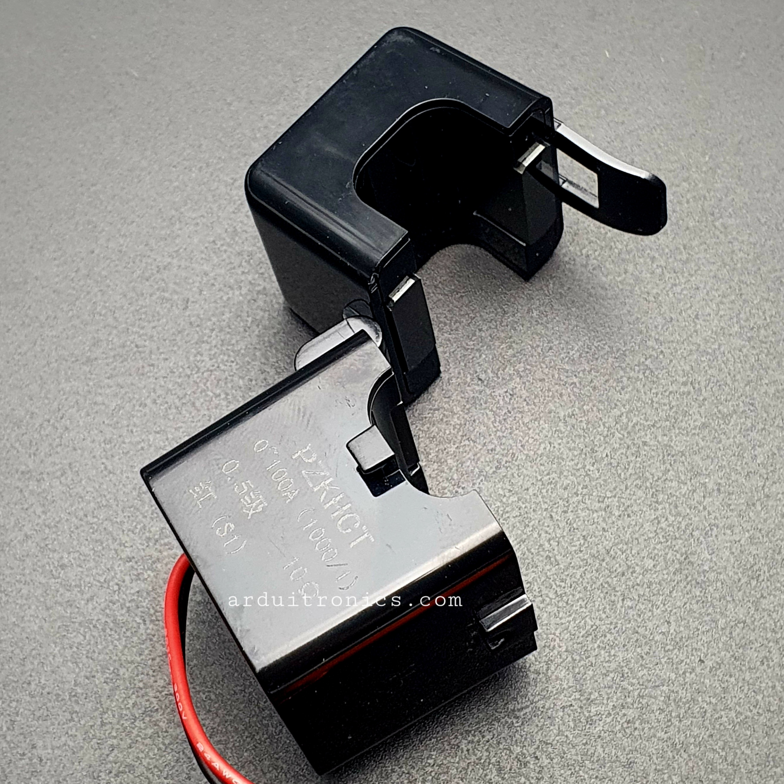 PZEM-004T AC Digital Power Energy Meter Module with Open/Close Current Transformer แบบมีกรอบใสอย่างดี