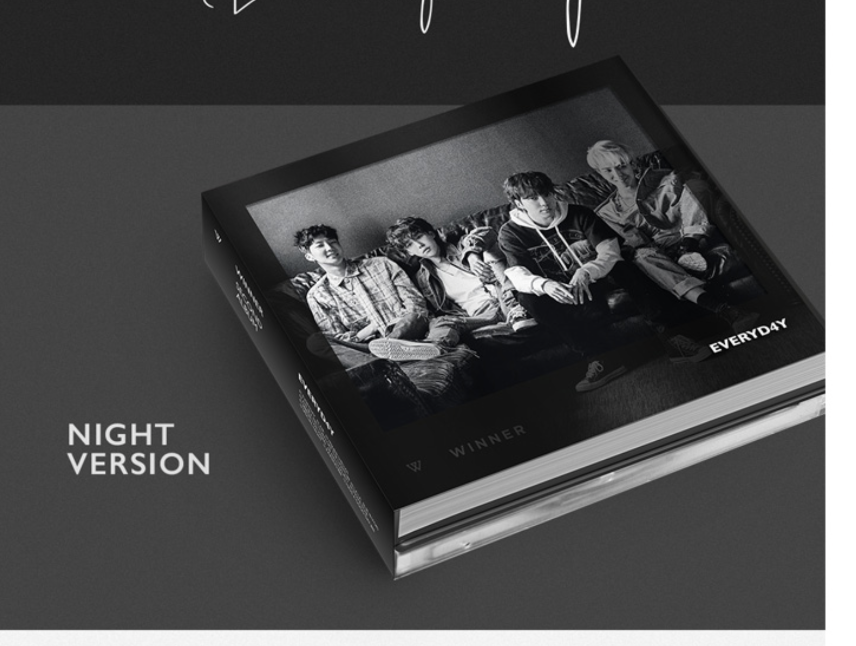 WINNER - Album Vol.2 [EVERYD4Y] (NIGHT Ver.) + โปสเตอร์ พร้อมกระบอกโปสเตอร์ พร้อมส่ง