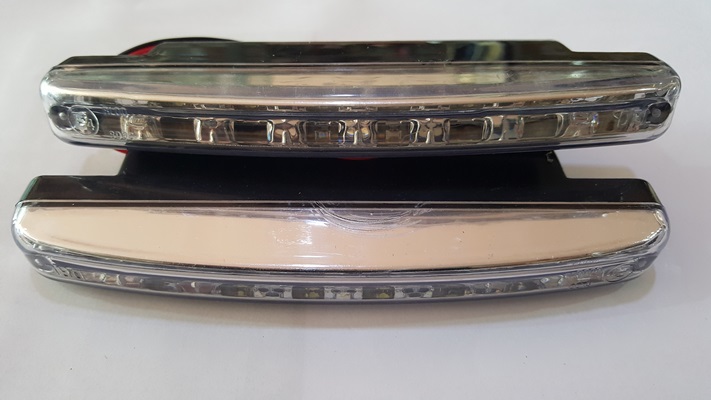 ไฟแอลอีดี เดย์ไลท์ DAY TIME RUNNING LIGHT LED 12V (ราคาต่อ 1 คู่)