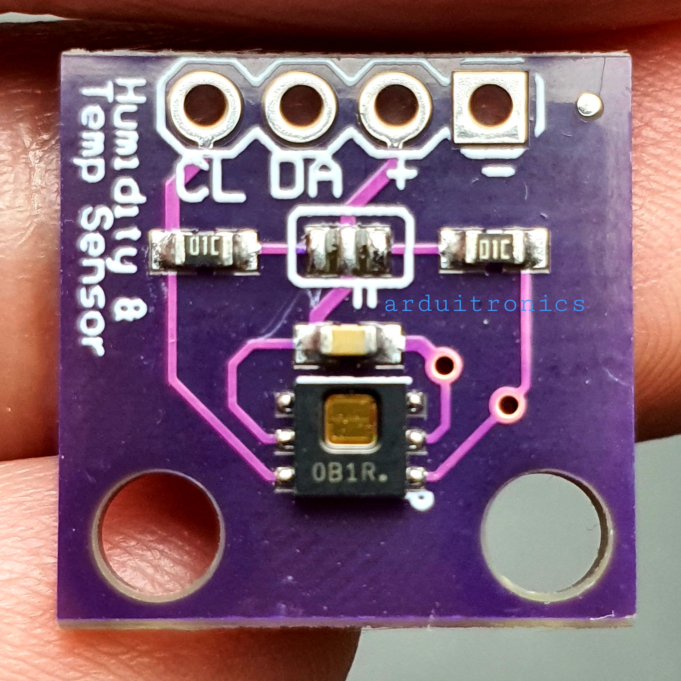 GY-213V-HDC1080 เซ็นเซอร์ความชื้นและอุณหภูมิแบบ digital ติดต่อแบบ I2C