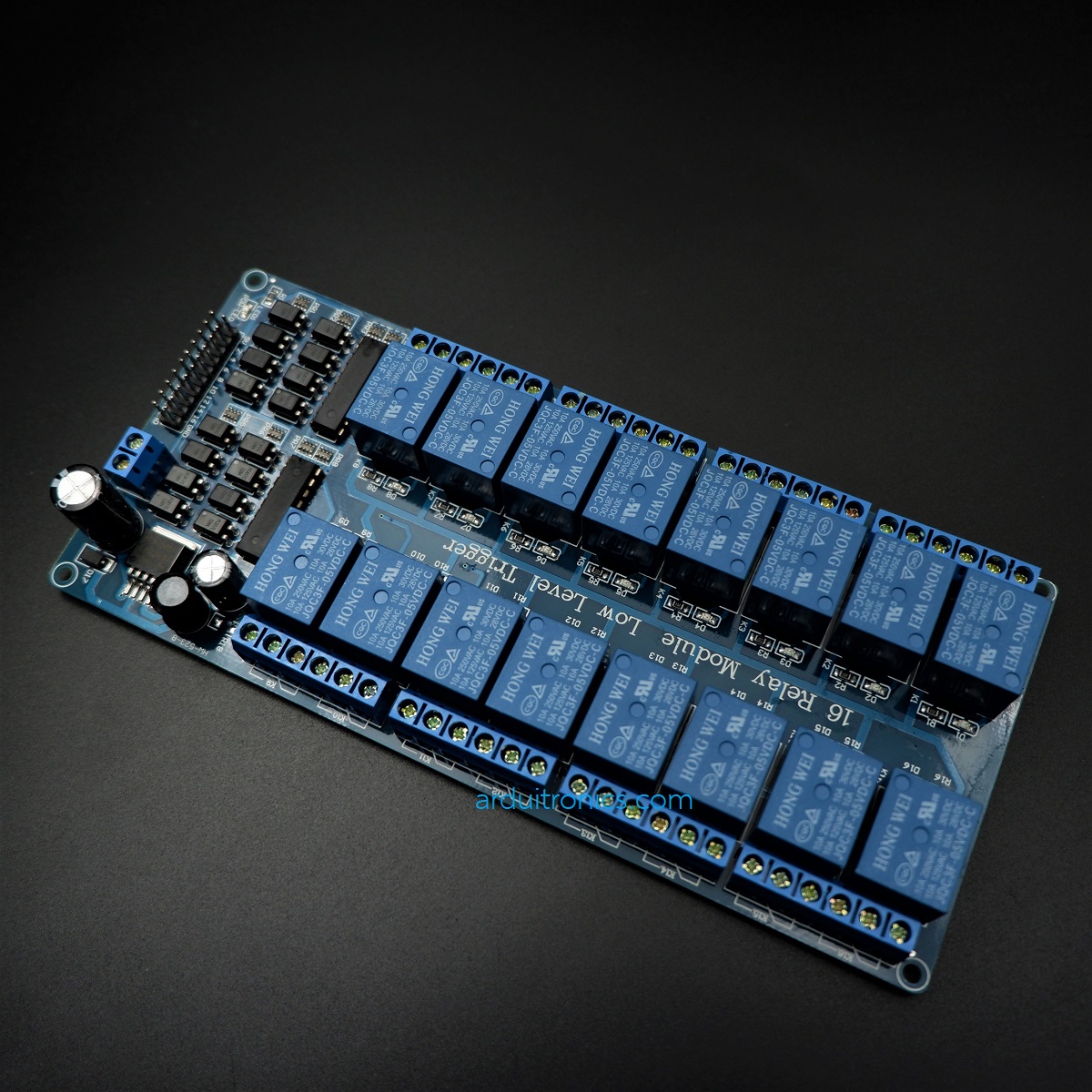 16 Channel Relay รีเลย์ 16 ช่อง (5V) หัวรีเลย์คละยี่ห้อ