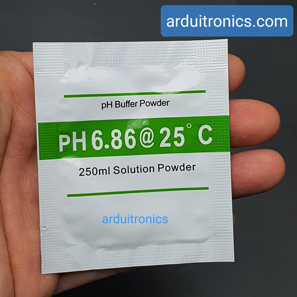 ผง PH มาตรฐาน PH 6.86 PH Meter Standard Solution Calibration Powder