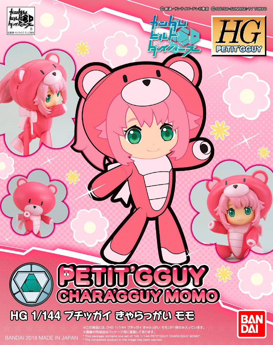 HGPG 1/144 Petit'gguy Chara'gguy Momo