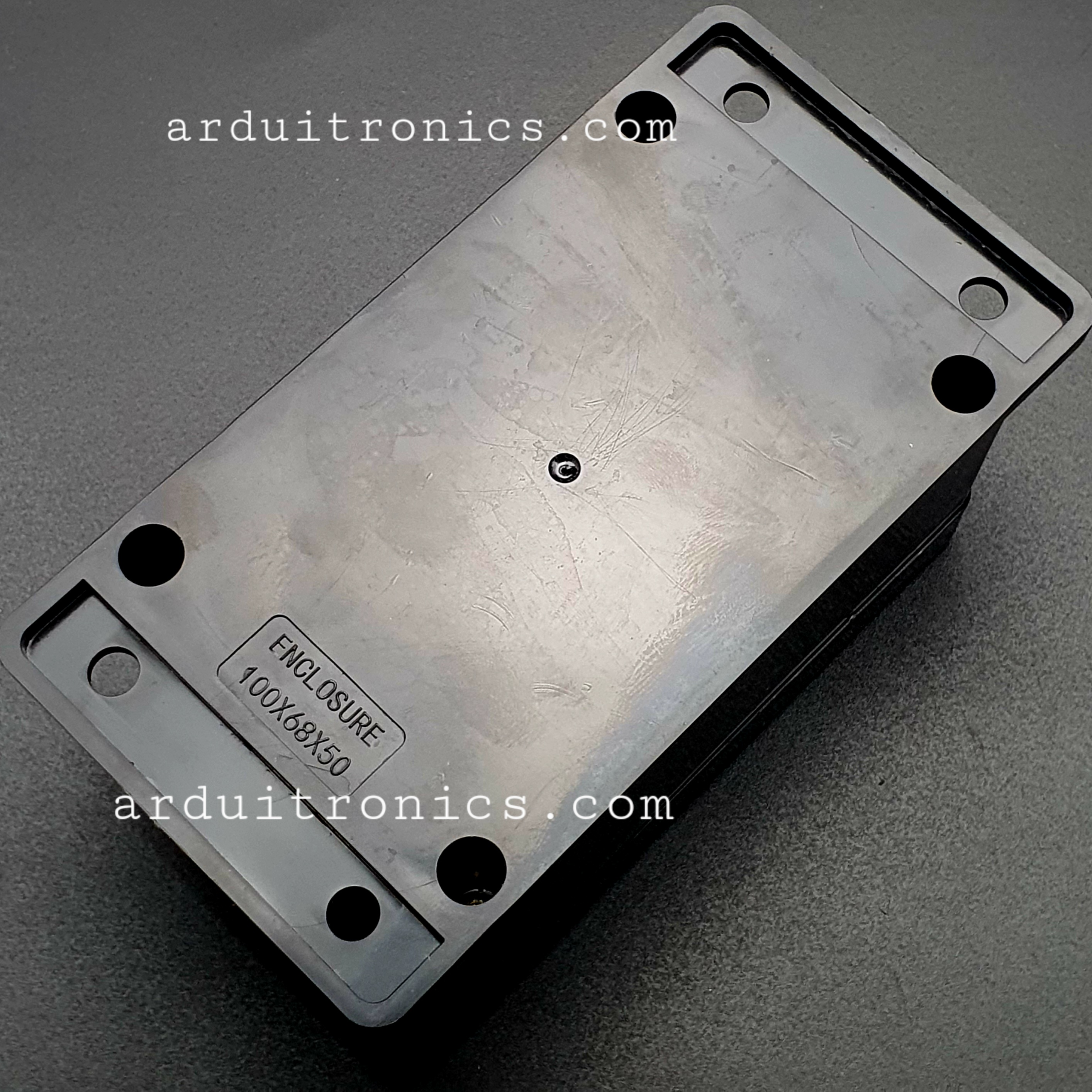 กล่องพลาสติกอเนกประสงค์กันน้ำ ขนาด 100 x 68 x 50mm สีดำ