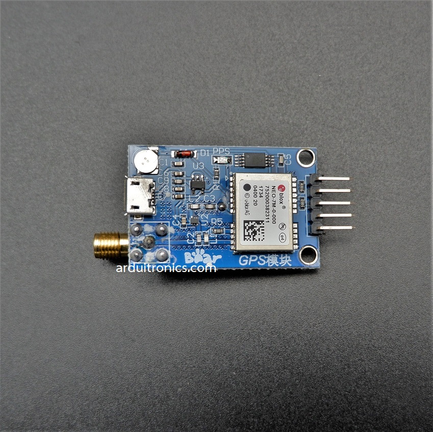 Ublox NEO-7M GPS Module (SMA Connector)