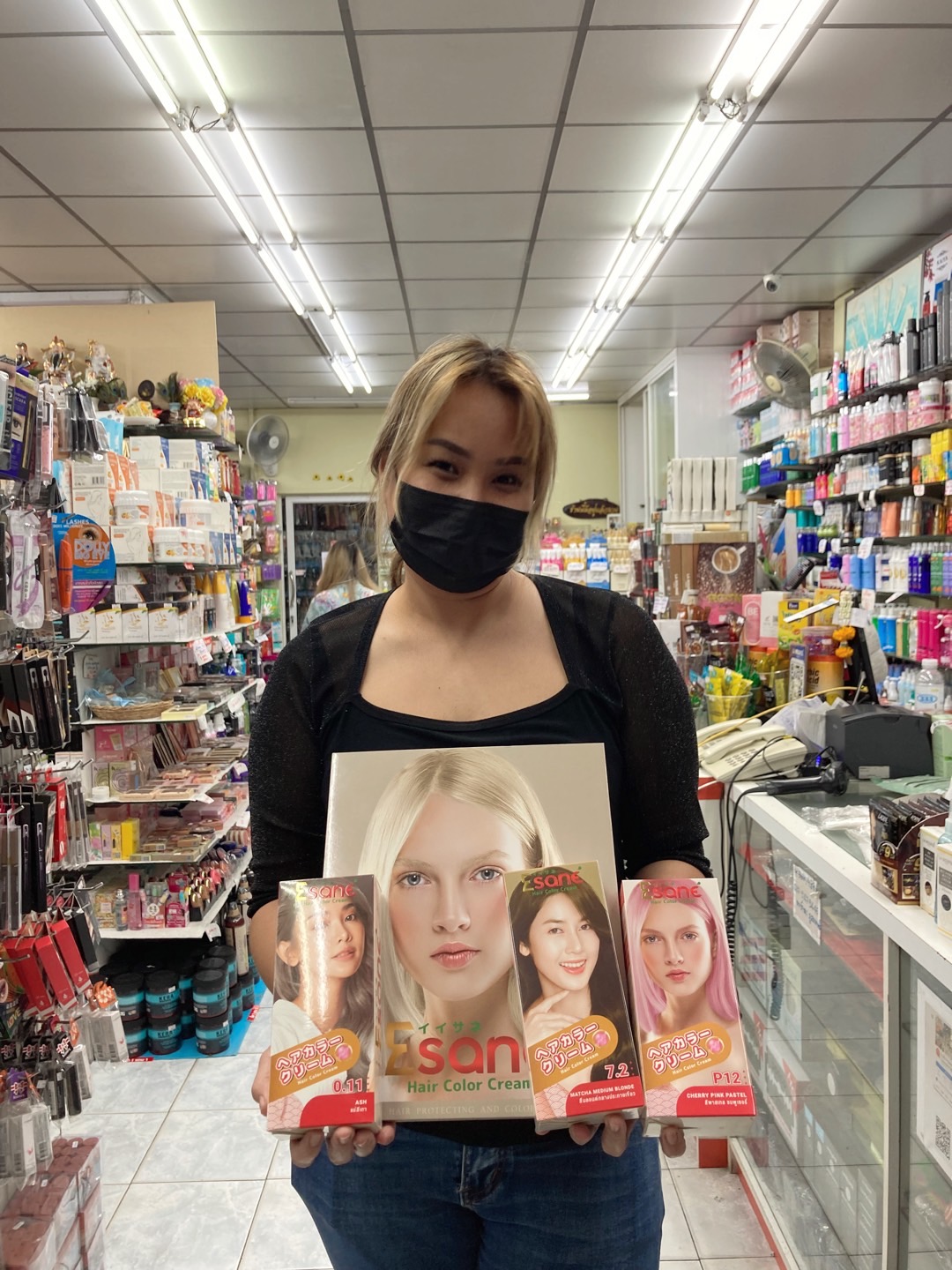 Esane hair color cream อีซาเน่ ครีมย้อมผม เกรดพรีเมี่ยม