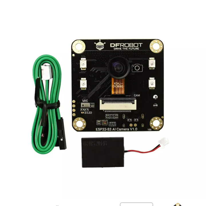 ESP32-S3 AI Camera Module (Edge Image Recognition, Night Vision ...